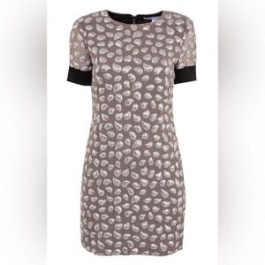 DVF Cindy Sequin Shift Dress
